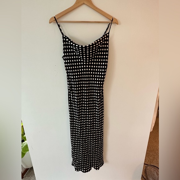 Zara polkadot slip dress size small - Picture 1 of 3